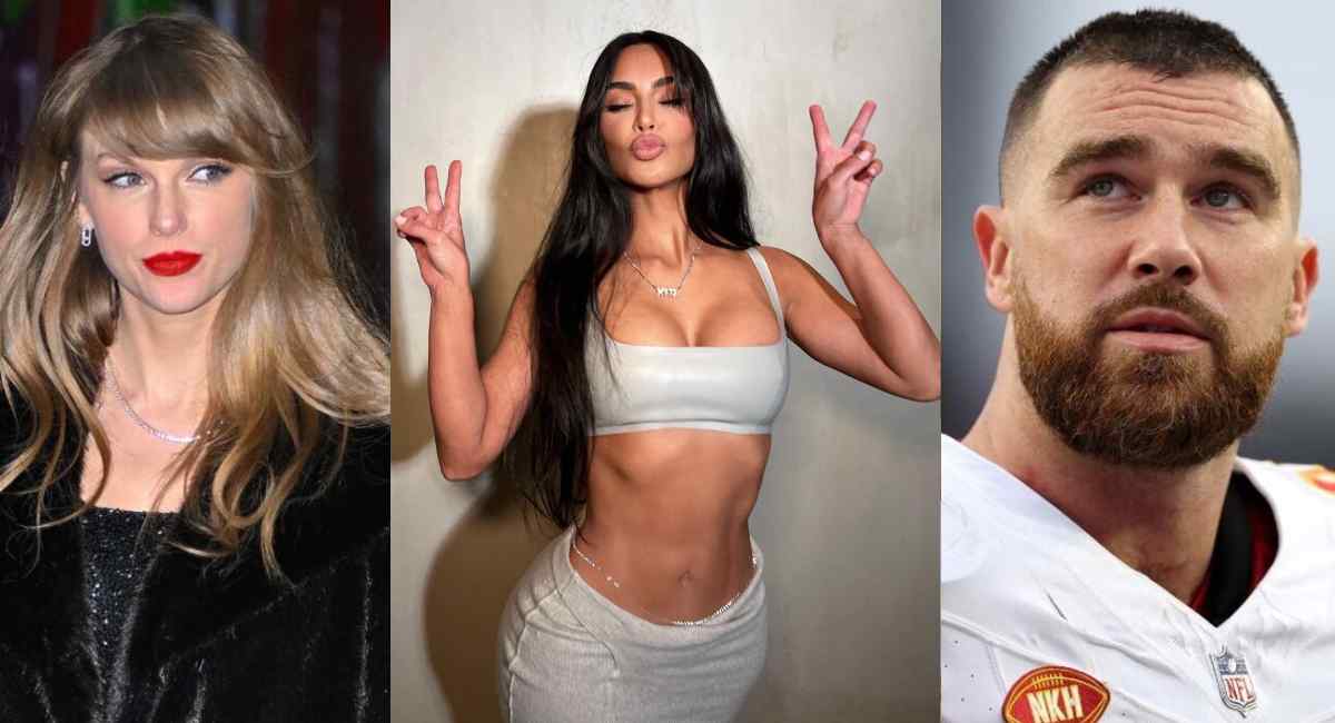 You Cant Stay With One Man : Kim Kardashian Criticizes Travis Kelce's Relationship with Taylor Swift, Casting Doubt on Swift's Commitment to Love.