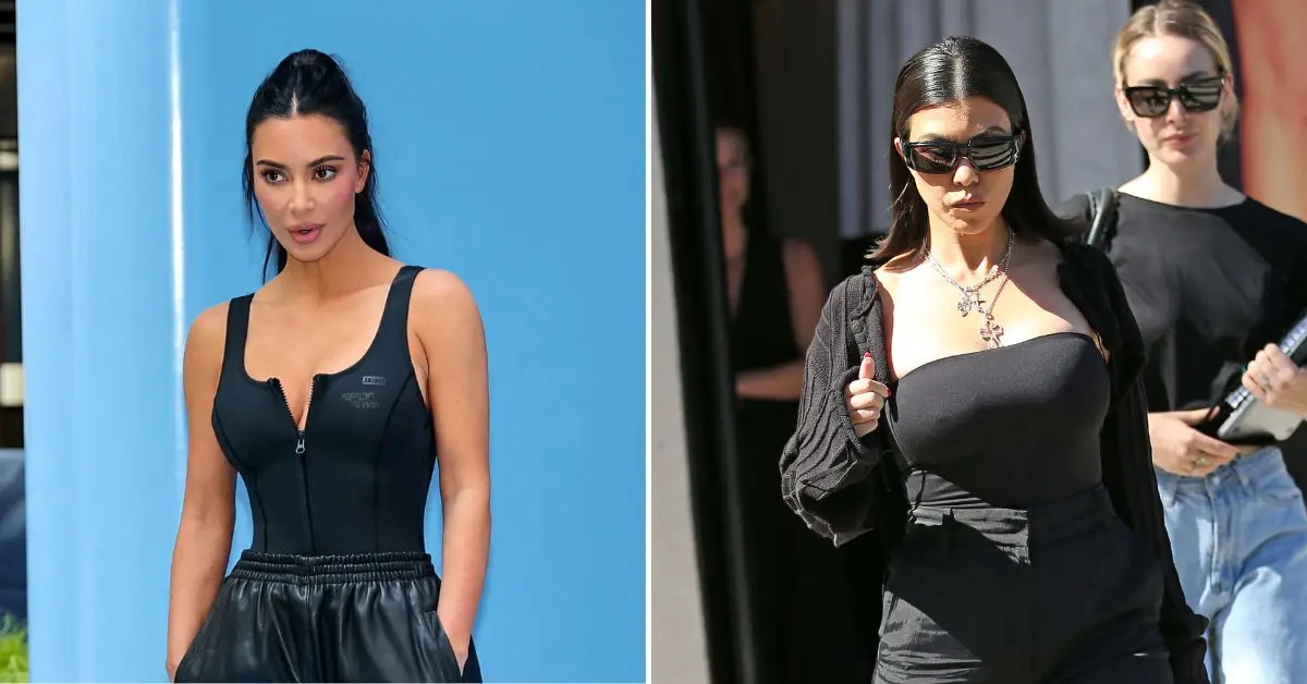 Kourtney Kardashian Stands Behind Sister Kim's Social Media Criticism of Taylor Swift, Labeling It 'Extremely Disappointing,' Accusing Swift of Defiance"
