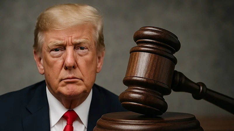 JUST IN: 🇺🇸 President Trump warns the US would have to pay back "hundreds of billions of dollars" if the Supreme Court rules his tariffs are illegal. "It would be a complete mess, and almost impossible for our country to pay."