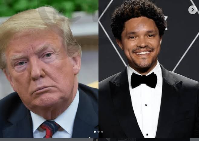JUST IN: 🇺🇸 President Trump says he will sue Grammy host Trevor Noah for claiming he visited Epstein Island. President Trump: “I have never been to Epstein Island… I will be sending my lawyers to sue this poor, pathetic, talentless dope...