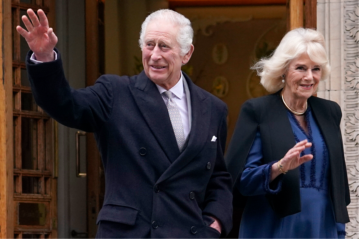 "King Charles, Amid Cancer Battle, Exchanges 'Happy Easter' Greetings with Royal Well-Wisher as He Attends Easter Sunday Service at St George's Chapel Accompanied by Camilla, Marking His 'Gentle' Reemergence into Public Eye"