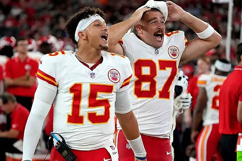 "Fans React with Mixed Emotions as Patrick Mahomes Teasingly Mocks Travis Kelce for Age, Praises New WR Marquise Brown: 'We Still Have a Young Team... Except for Trav'"