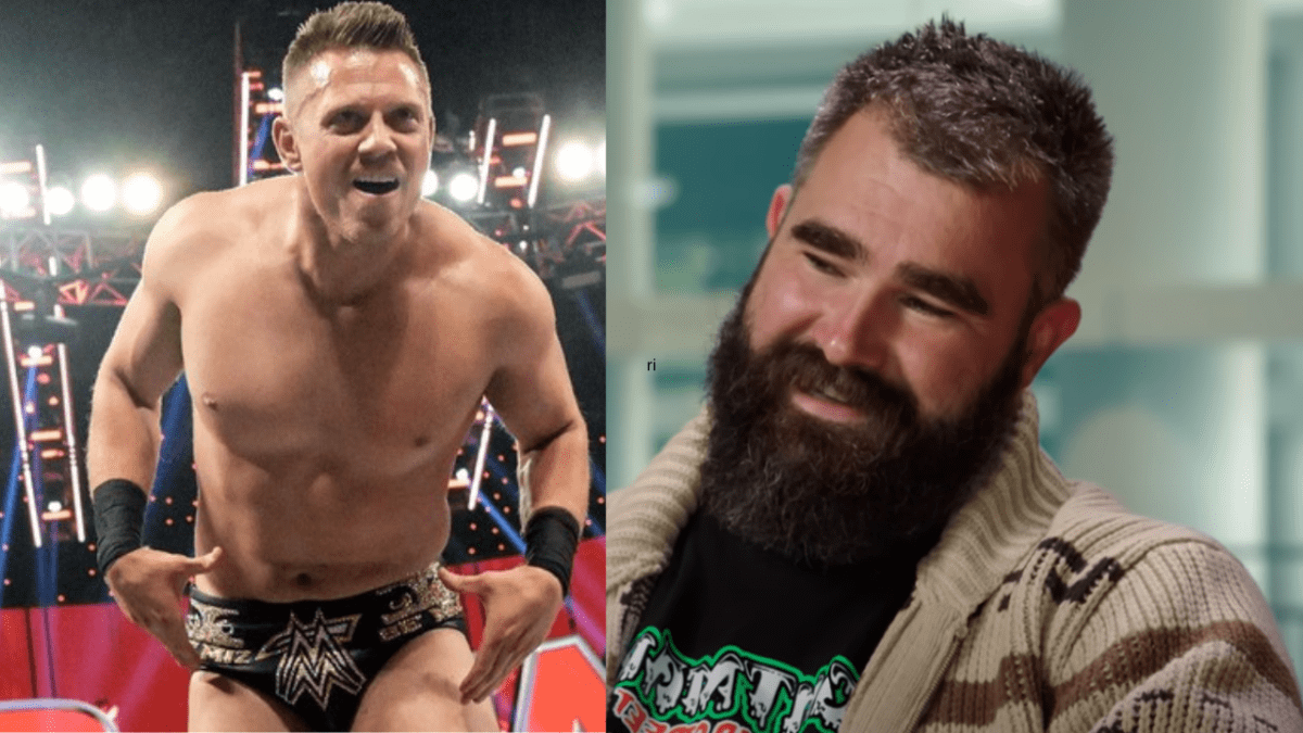 Watch out:  Speculations Revealed Jason Kelce Could Be Heading To WWE As The Miz Offers to Train The Retired Eagles Man Into Wrestling 'Superstar'