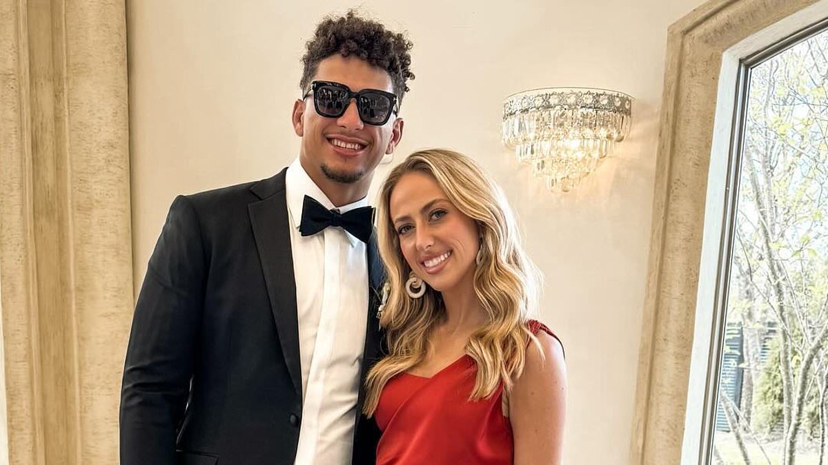 Our Love Is Forever : "Patrick Mahomes and Brittany Stun as They Glam Up for Friend's Wedding Amid NFL Offseason: 'An Unforgettable Celebration!'"