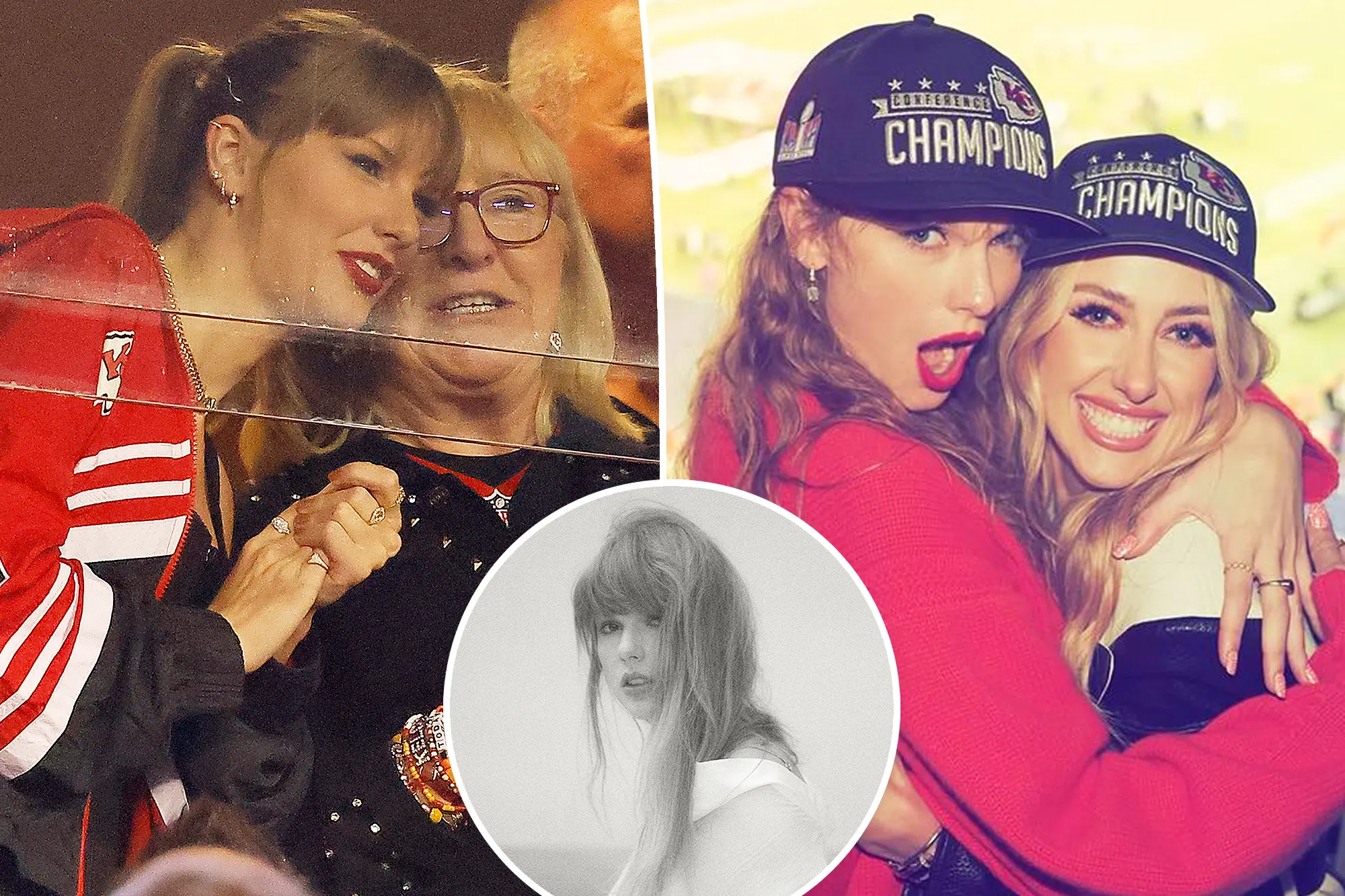 Brittany Mahomes and Donna Kelce Celebrate Taylor Swift's New Album with Social Media Love: 'Let's Goooooo'