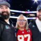 "Pride Of A Mother" I will Always Support You, Donna Kelce flies into Cincinnati for Travis and Jason's live New Heights show... as fans get an early behind-the-scenes