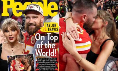 Travis Kelce 'the happiest I've ever been' in blossoming Taylor Swift relationship and Super Bowl glory with the Chiefs: 'I'm oozing life right now - everything seems to be full throttle'