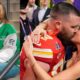 Exclusive :Kylie Kelce Says Witnessing Travis Kelce and Taylor Swift’s Love Story Has Been ‘Amazing’