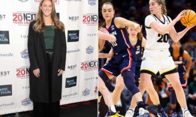 "Kylie Kelce and Kristin Juszczyk 'Finally' Meet, Sharing Sweet Selfie from Women's Final Four in Cleveland, as 49ers WAG Debuts Jacket Honoring Iowa Star Caitlin Clark's NCAA All-Time Scoring Record"