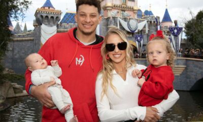 Patrick Mahomes and Brittany Mahomes' sweetest family photos with their adorable lookalike kids