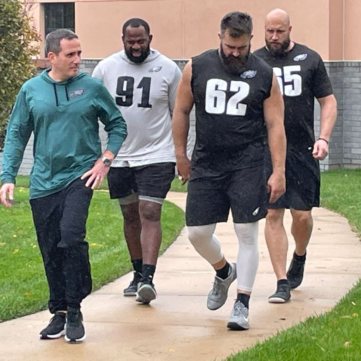 Eagles GM Howie Roseman admits Jason Kelce is 'irreplaceable' as he opens up on the team's plans to find a successor