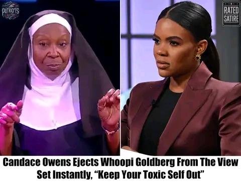 Candace Owens Throws Toxic Whoopi Out Of The View Set