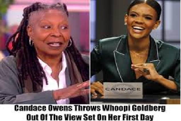 Candace Owens joins the view and removes Whoopi Goldberg on first day.