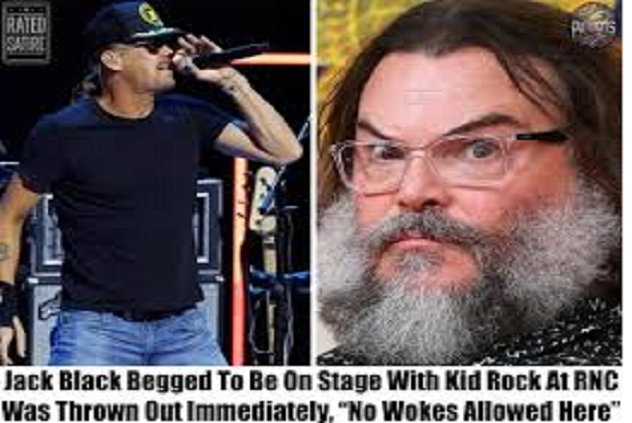 Jack Black Ejected from RNC After Requesting to Perform with Kid Rock,