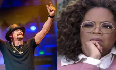 Kid Rock called Oprah Winfrey a "fr*ud" after the television icon endorsed....