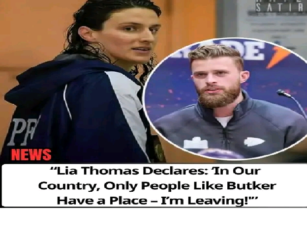 Lia Thomas Declares: ‘In Our Country, Only People Like Butker Have a Place