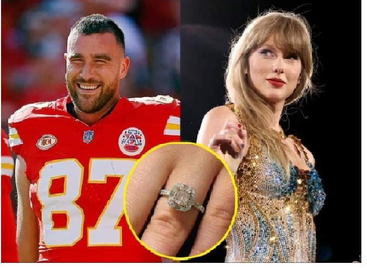 ”Travis Kelce made NFL fans THRILLED as he asked Taylor Swift for her hand in marriage.