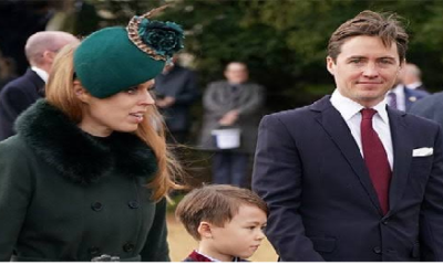 Princess Beatrice’s Stepson Christopher Woolfe Leave for America with Mum Dara Huang