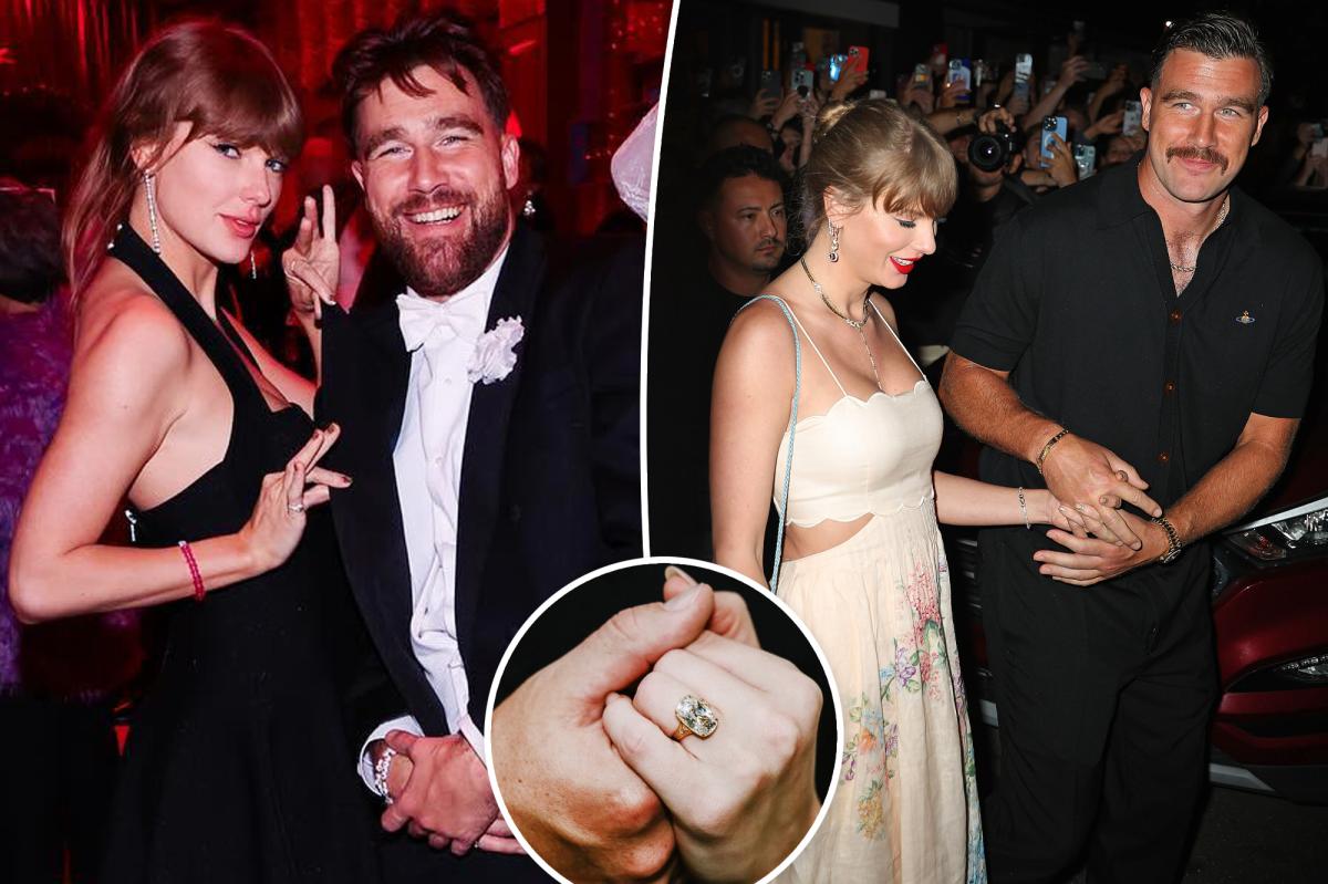 Just 1 hour ago Travis Kelce and Taylor swift discuss and plan to release there wedding date by weekend...