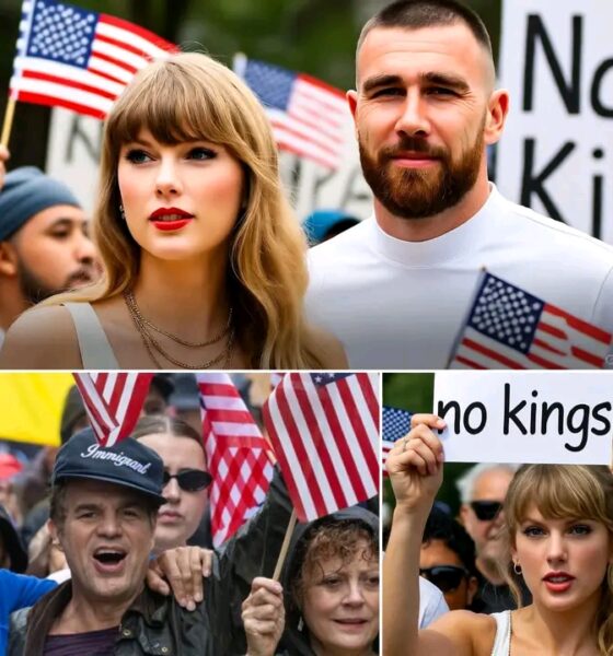 Breaking News : 2 hours ago Taylor Swift and Travis Kelce Lead “No Kings” they Protest Alongside Other Celebrities — Joining Thousands to Show Their Love for America and Take a Stand Against Donald Trump’s “Failed and Corrupt Presidency.” The Popstar Didn’t Come Empty-Handed: She Brought Food, Drinks, Protest Supplies, and Free Copies of Her New Viral Album “Life of a Showgirl.” Taylor Also Made a Powerful Statement, Calling Out Silent Celebrities — “You’re All Part of the Problem. Our Democracy Is in Real Trouble, and You’re All Sleeping…”