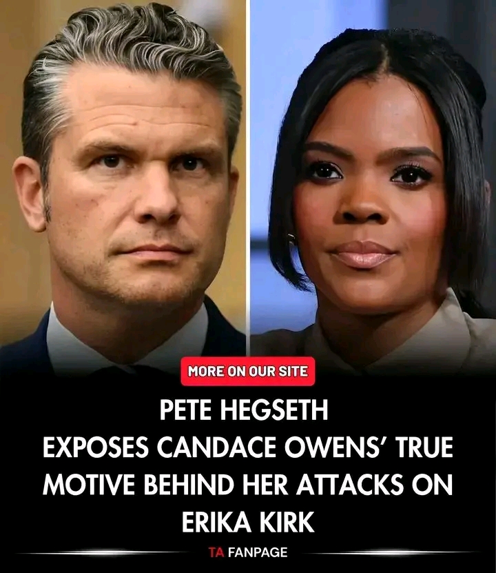 BREAKING NEWS: “I KNOW EXACTLY WHAT YOU’RE DOING, CANDACE!” — Pete Hegseth ERUPTS ON LIVE TV It was no longer a mild warning — Pete Hegseth exploded in fury after Candace Owens once again attacked Erika Kirk for “not questioning” her husband’s death. His voice cut like a blade: “I know exactly what you’re doing, Candace — this isn’t about truth. This is about the spotlight you’re addicted to, and you’ll…