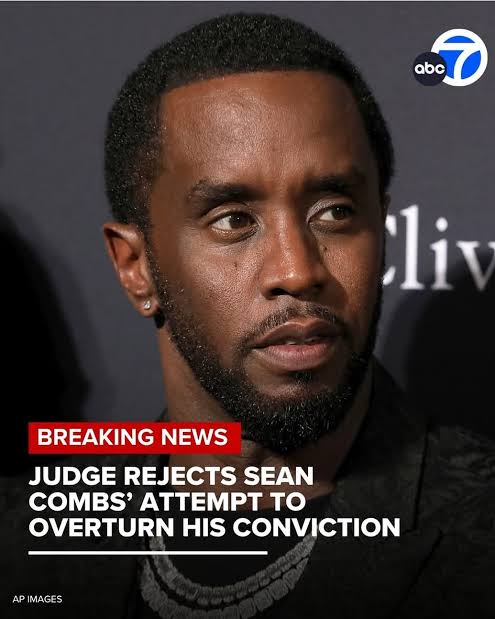 Breaking News: The judge in Sean "Diddy" Combs’ criminal case rejected the hip-hop mogul’s request to toss out his prostitution-related convictions Tuesday, setting the stage for his sentencing...