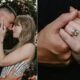 Amazing: Taylor Swift happily flashed her engagement ring while out with Travis Kelce at his 1587 Prime steakhouse in Kansas City, Mo...