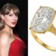 Incredible : Taylor Swift engagement ring cost about $250,000 and over $1 million. Swift paired the ring with a Ralph Lauren dress...