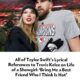 Hot news : All of Taylor Swift’s Lyrical References to Travis Kelce on Life of a Showgirl: ‘Bring Me a Best Friend Who I Think Is Hot’..