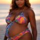 Serena Williams Stuns Fans: Tennis Icon Flaunts Baby Bump in Glamorous Bikini Photos During Third Pregnancy Reveal...