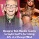 Legendary designer Bob Mackie exclusively told E! News that he was delighted to see Taylor Swift wearing one of his designs for her album The Life of a Showgirl...