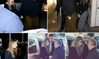 Breaking News: Did Taylor Swift and Travis Kelce Just Have a Steamy Moment in the Car? The Couple Was Spotted at The Polo Bar in New York City for a Dinner Date – Taylor’s Hair Looked Wet as She Stepped Out of the Car’s AC as Eagle-Eye Fan Spot Traces of a very Steamy Encounter, While Travis Held Her Hand Tight, Shielding Her from Wild Fans and Paparazzi… But Wait Until You See Who Picked Up the Very Expensive Check