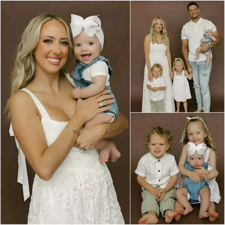 The Internet Can’t Stop Smiling!” — Patrick & Brittany Mahomes Finally Reveal Baby Golden Raye’s Face in Heart-Melting Family Photos That Redefine What Truly Matters 🤍