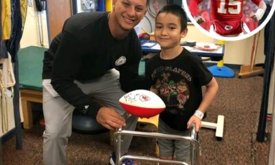 😭🏈 “I Want to Be a Football Player Just Like You, Sir!” — The Moment Patrick Mahomes Walked Into a Hospital Room and Changed a Little Boy’s Life Forever ❤️