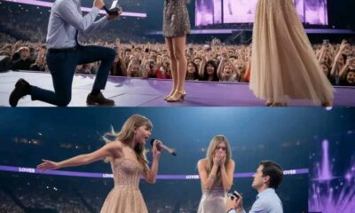 Jake Morrison proposed to his girlfriend Sarah at Taylor swift love's story during the era's tour...