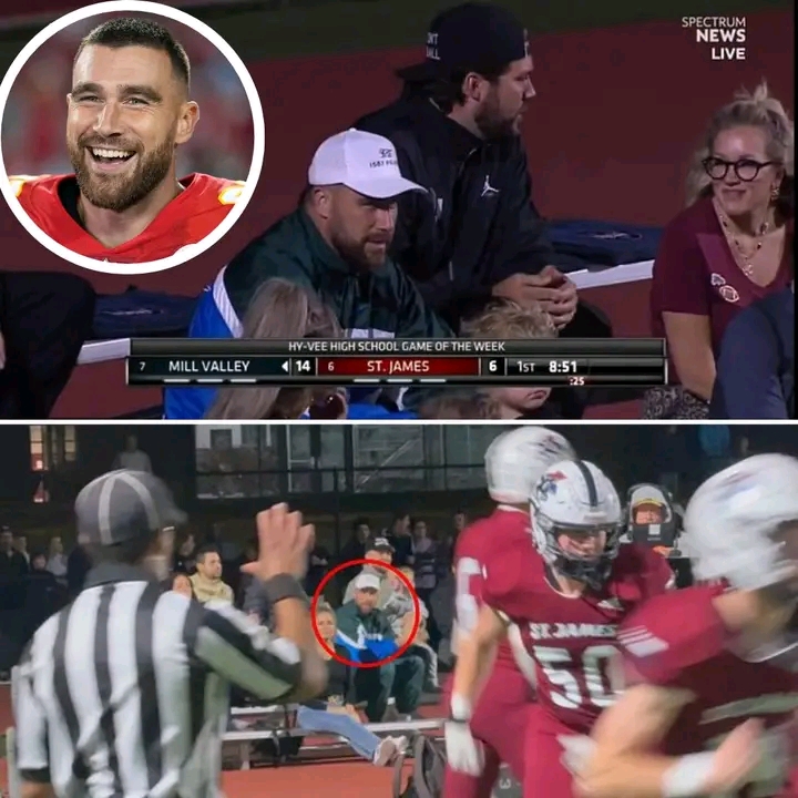 Travis Kelce Makes Surprise Appearance at Kansas High School Playoff — and Fans Can’t Get Enough of His Friday Night Lights Moment!