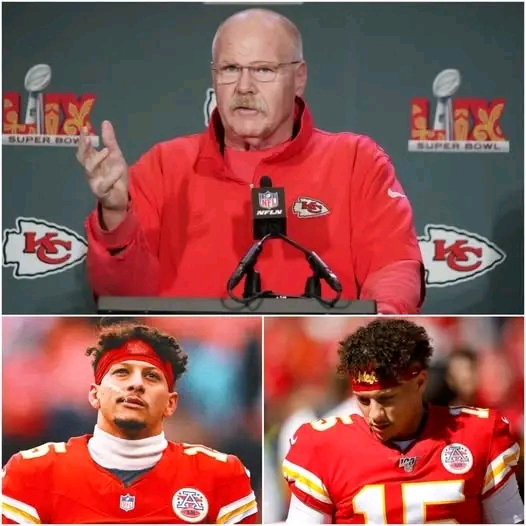 10 Minutes Ago: Andy Reid Breaks His Silence With a Fiery Defense of Patrick Mahomes .l