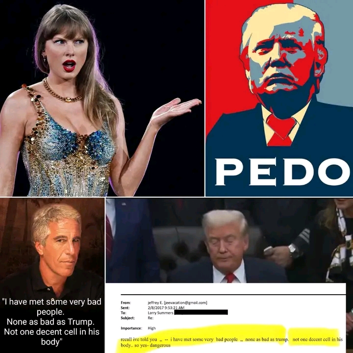 BREAKING: Taylor Swift Publicly Calls Out Donald Trump to Take Responsibility for His Crimes After House Democrats Release Over 20,000 Pages of Jeffrey Epstein’s Emails Revealing Trump’s Ties and Private Criticism — and After Trump Ignored Every Single Question About Epstein During a Recent Bill Signing, Causing Panicked White House Staff to Kick Reporters Out of the Room. What Shocked Taylor the Most Was Epstein’s Message About Trump That Read, “I Have Met Some Very Bad People. None as Bad as Trump. Not One Decent Cell in His Body.” Taylor Responded: “I Can’t Even Fathom How Bad You Must Be for Epstein to Say That. Monsters Know Monsters… He’s Clearly Guilty. If No One Will Make Him Answer for His Crimes, I Will....”