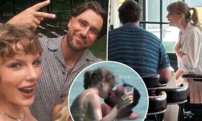 JUST IN: Taylor Swift and Travis Kelce Reportedly Banned from Exclusive Montana Resort Over “Excessive PDA” During July 4 Getaway – Staff Say Kissing Got So Intense, “They Were About to Remove Their Clothes!” See the Clearer Photos That Sparked It All