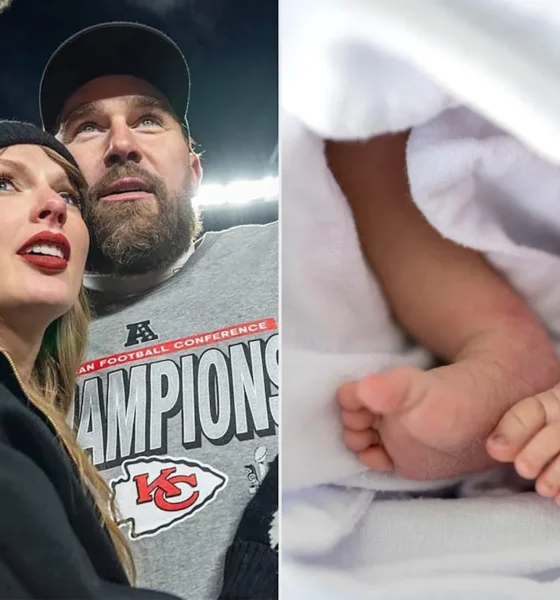 Travis Kelce and Taylor swift has a sweet surprise plan to announce the arrival of their baby very soon as they rejoiced with Jason Kelce and Kylie Kelce...