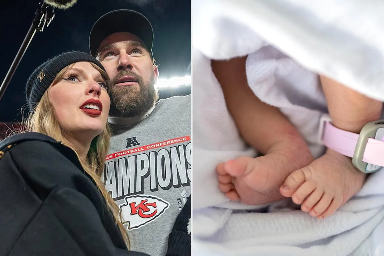 Travis Kelce and Taylor swift has a sweet surprise plan to announce the arrival of their baby very soon as they rejoiced with Jason Kelce and Kylie Kelce...