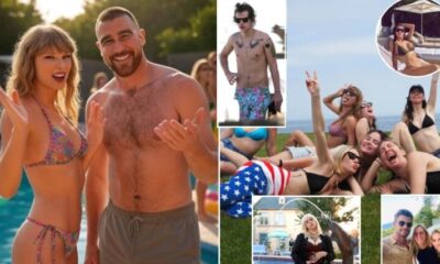 Taylor Swift and Travis Kelce Host INSANE, WILDEST 4th of July Party at Her Rhode Island Mansion – With A-List Guests Like BEYONCÉ, HARRY STYLES, BILLIE EILISH, KIM KARDASHIAN, CHRIS HEMSWORTH, and More… Then Drop an EXPLOSIVE, INTERNET-BREAKING ANNOUNCEMENT