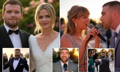 Taylor Swift’s Brother Austin Marries Model Sydney Ness in a Drama-Filled Wedding With Taylor Swift, Her Parents, Travis Kelce, Jason Kelce, and Their Families and other A-List Celebrities Present...