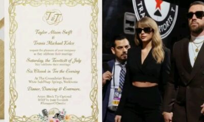 BREAKING:Travis Kelce and Taylor Swift Release Their Highly Anticipated Wedding Invitations, Captivating Fans Worldwide Just Days After Heartbreaking Loss to the Cowboys