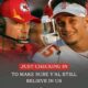 Looking at this photo, you don’t just see a coach and a quarterback — you see the heartbeat of Kansas City. No big speeches, no drama. Just a quiet lean-in, a calm smile, and the kind of trust built through storms, comebacks, and years of doing the impossible together.