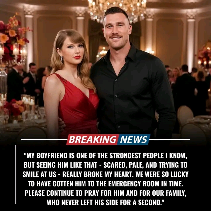 Travis Kelce’s longtime partner has released a heartfelt statement regarding Travis’s current condition, expressing her deep gratitude to fans for their overwhelming support during this difficult and emotional time, after he was rushed to the hospital due to a sudden medical emergency caused by…