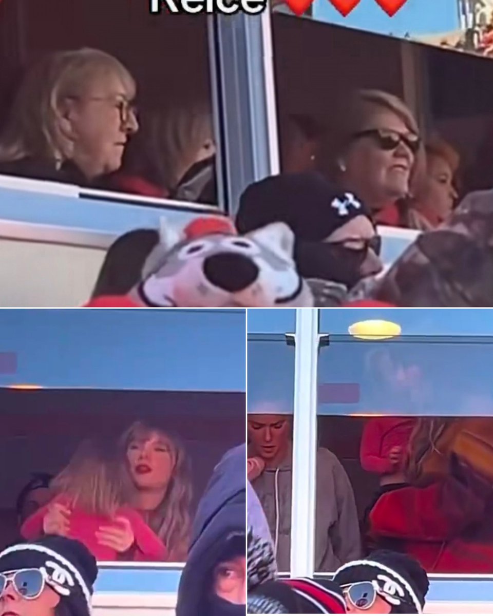 It's a star-studded suite at Arrowhead today as Taylor Swift is hanging with with Kylie Kelce and her girls along with Donna Kelce/Andrea Swift.