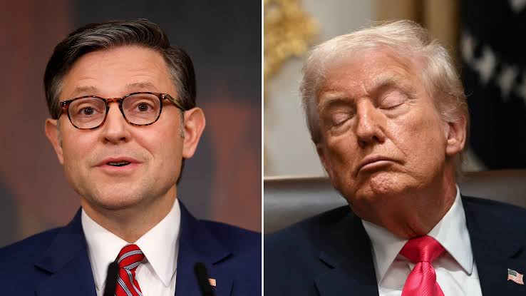 House Speaker Mike Johnson (R-La.) told a 'yuge' lie saying that President Trump works 21 hours per day.” Everyone knows he doesn't work at all.