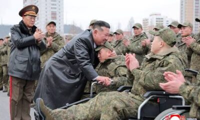 JUST IN🚨: North Korea held a ceremony in Pyongyang welcoming home troops who served alongside Russia in the Ukraine conflict.