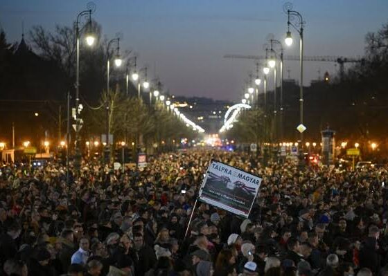 Breaking : Thousands of protesters march in Hungary, demanding Viktor Orban quit over child abuse scandals!